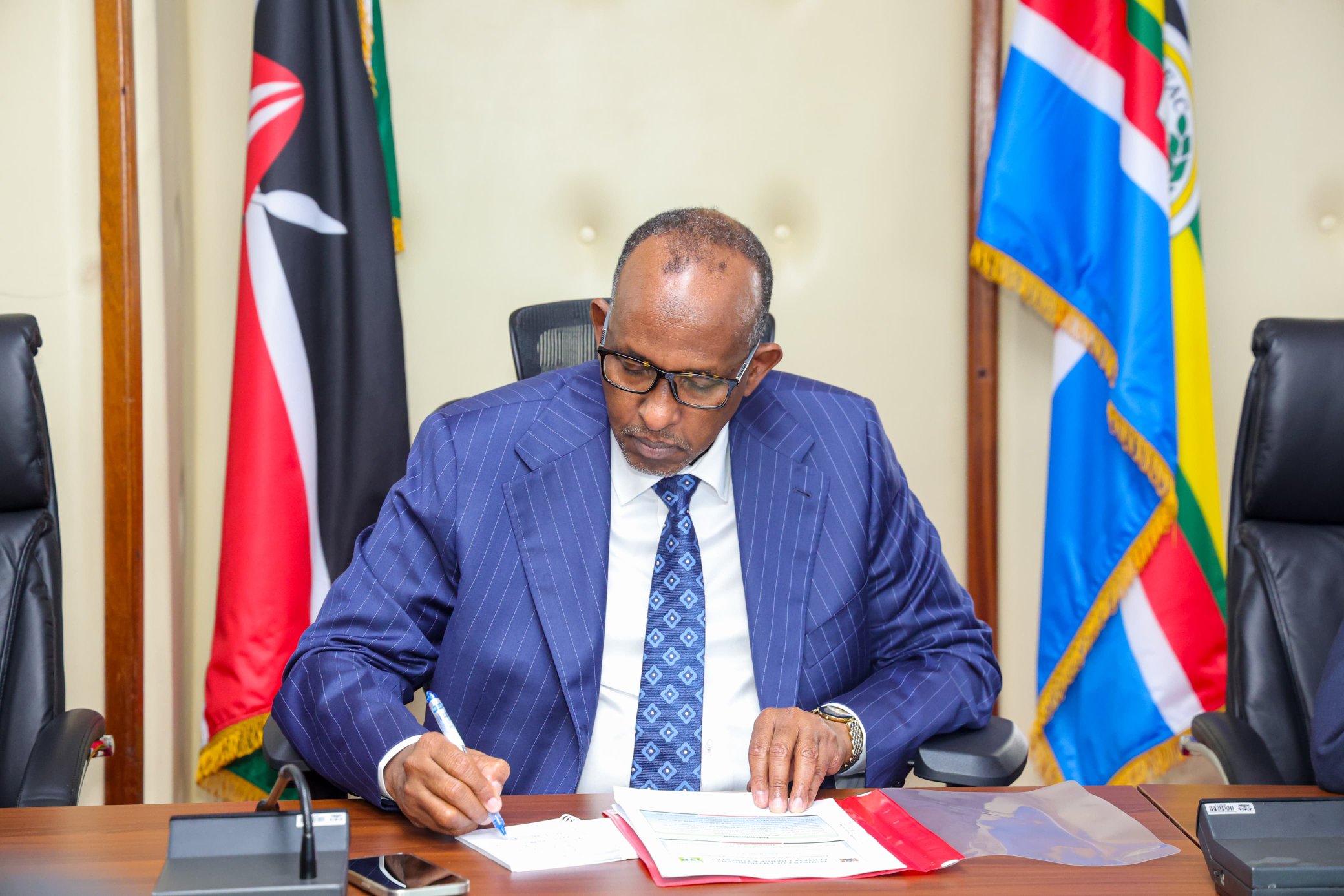 File image of Environment CS Aden Duale.