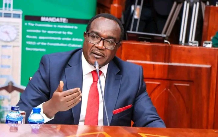 File image of Education CS Julius Ogamba.