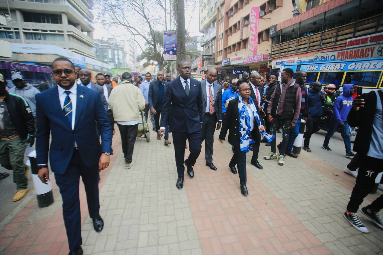 File image of Nairobi Governor Johnson Sakaja.