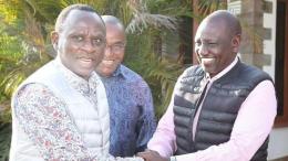 File image for Victor Munyaka and William Ruto