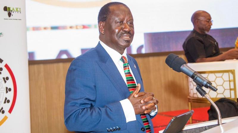 File image of Raila Odinga