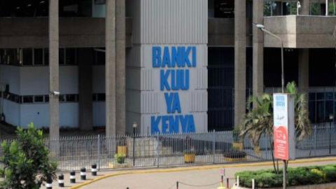 File image of the Central Bank of Kenya