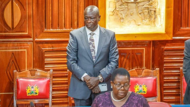 File image of Rigathi Gachagua