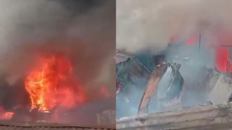 File image of the Mukuru Kwa Reuben fire incident