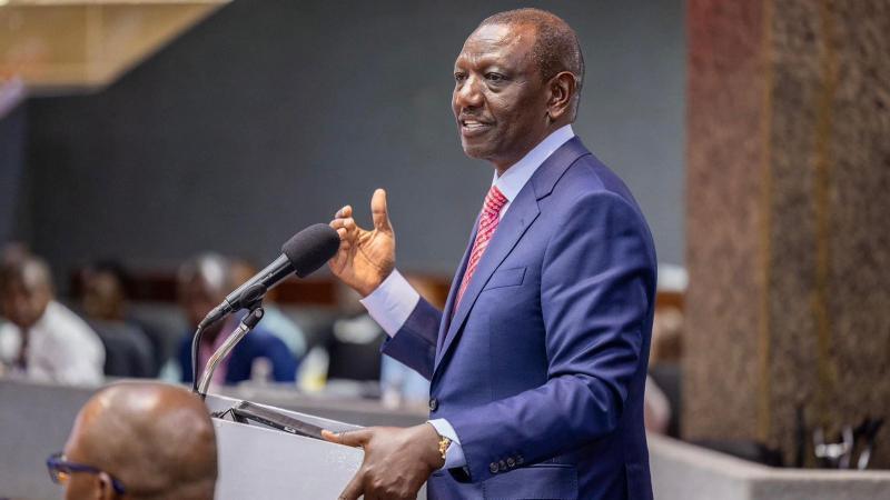 File image of William Ruto
