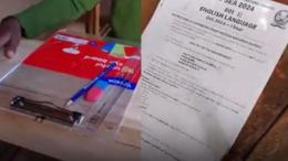 File image of recovered fake KPSEA exam papers