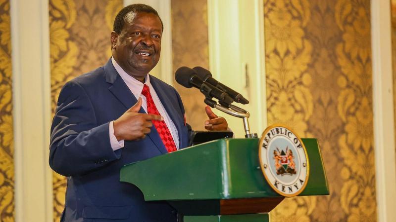 File image of Musalia Mudavadi