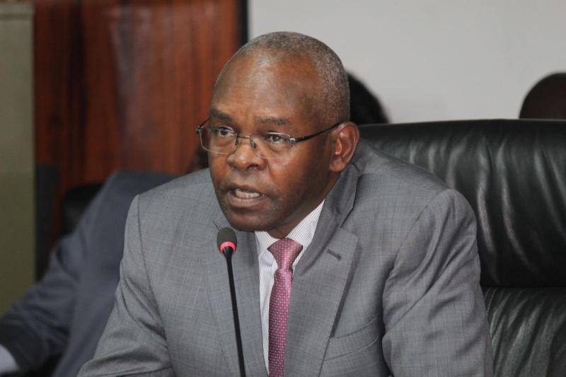 File image of CBK Governor Dr. Kamau Thugge.
