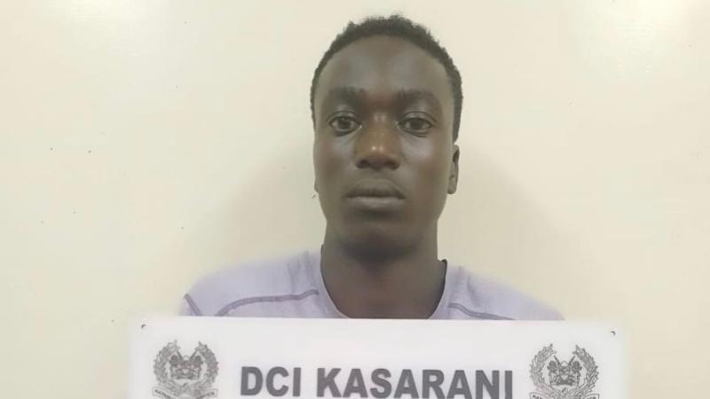 File image of the main suspect Victor Ambeyi