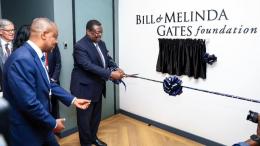 File image of Musalia Mudavadi at Bill and Melinda Gates Foundation's new office in Nairobi