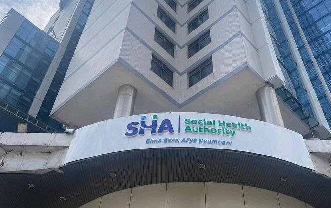 File image of Social Health Authority (SHA) building in Nairobi