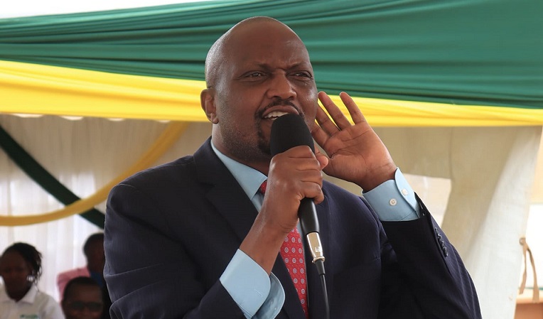 File photo of Moses Kuria.