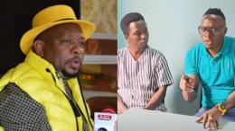 File image of Mike Sonko, Kimani Mbugua and Oga Obinna