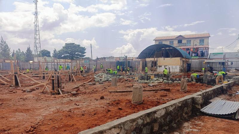File image of the Bumula Modern Market
