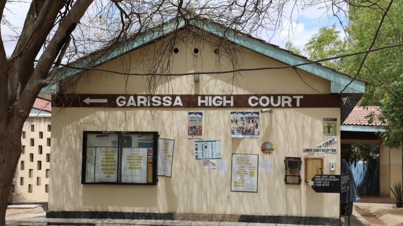 File image of the Garissa High Court