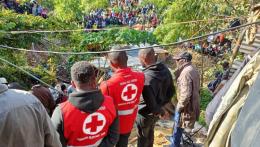File image of Kenya Red Cross personnel in Kakamega County