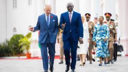 File image of President William Ruto and King Charles III