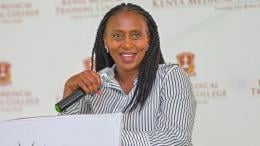 File image of Public Health PS Mary Muthoni