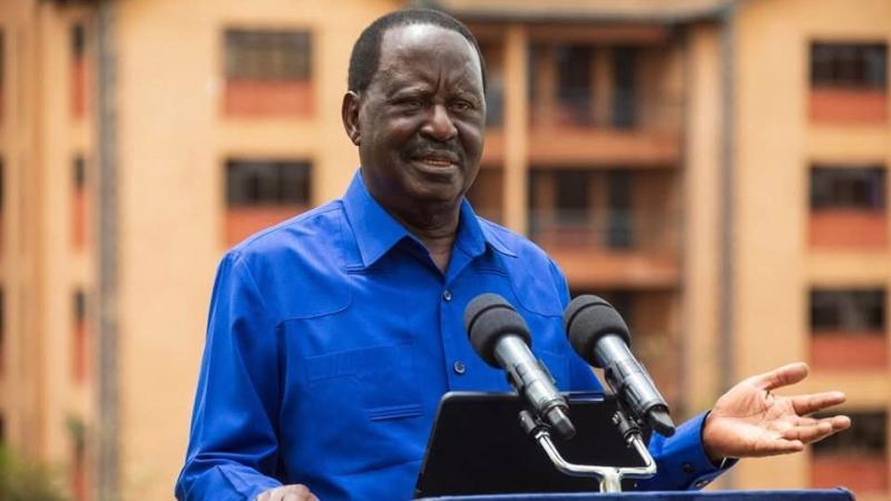 File image of Raila Odinga