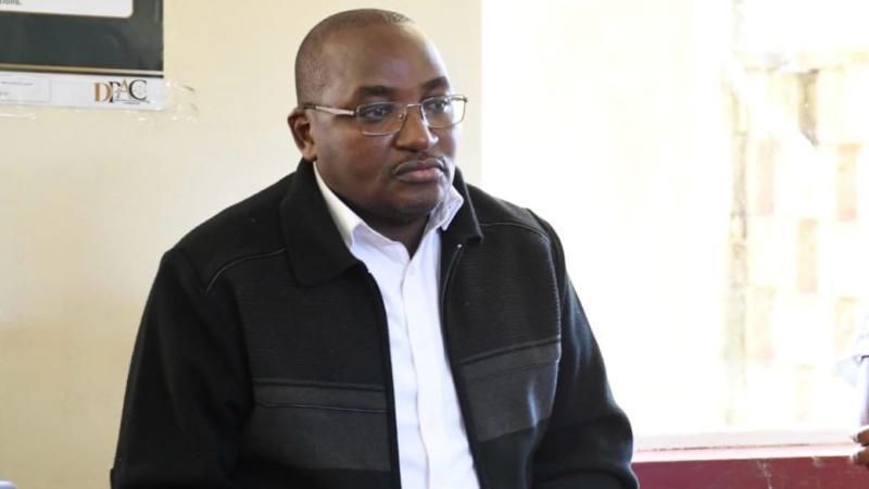 File image of MP George Koimburi in court