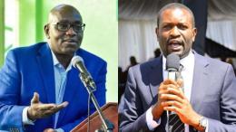 Photo collage of Ekuru Aukot and Edwin Sifuna