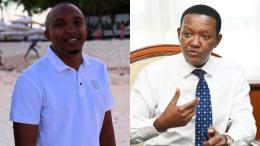 A photo collage of Morara Kebaso and Alfred Mutua