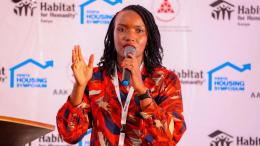 File image of Architectural Association of Kenya President Florence Nyole