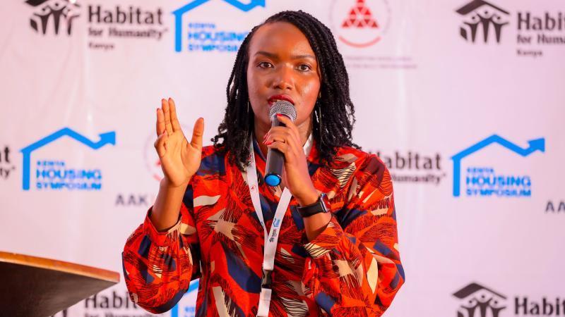 File image of Architectural Association of Kenya President Florence Nyole