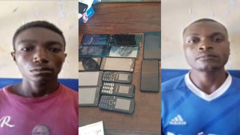 File image of the suspects