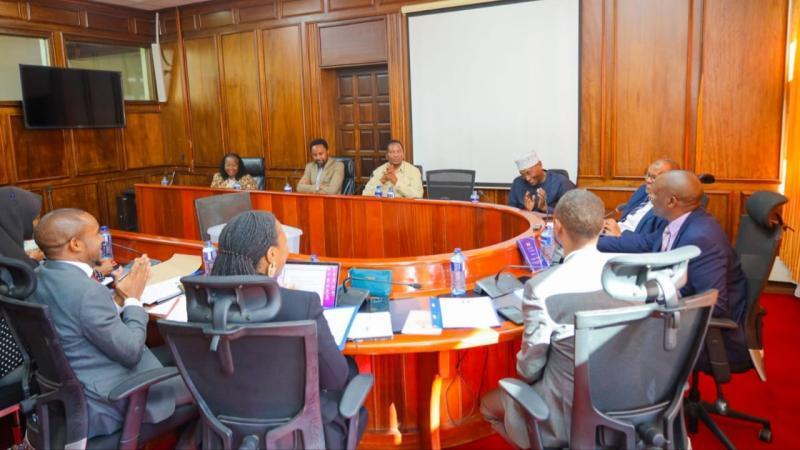 File image of members of the Devolution Committee