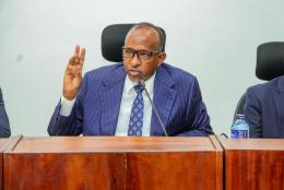 File image of Health CS Aden Duale.