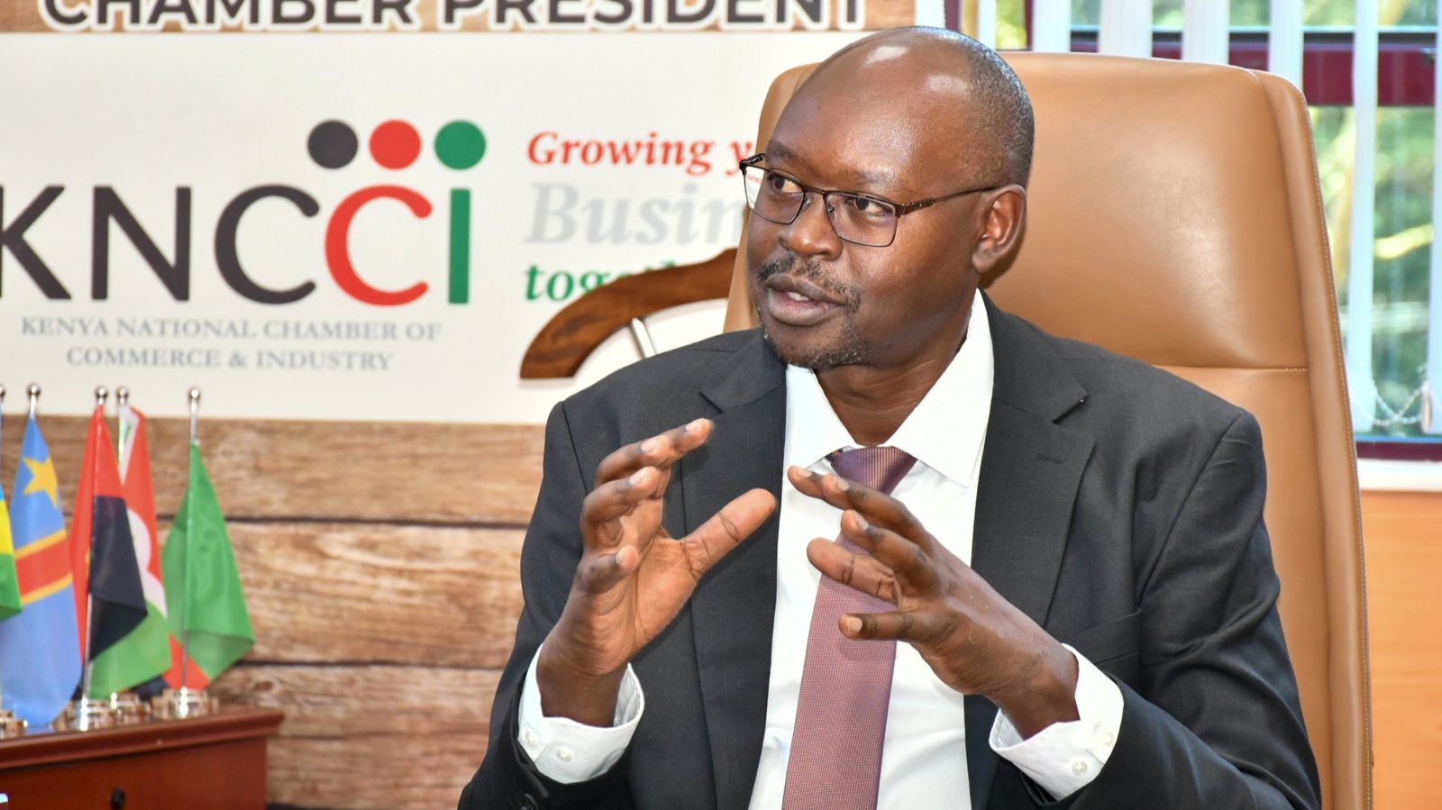 File image of KNCCI President Erick Rutto