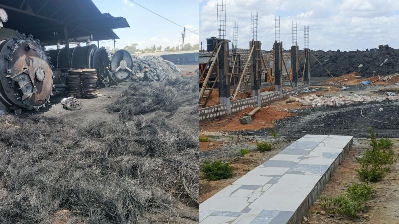 File image of factories shut down by NEMA