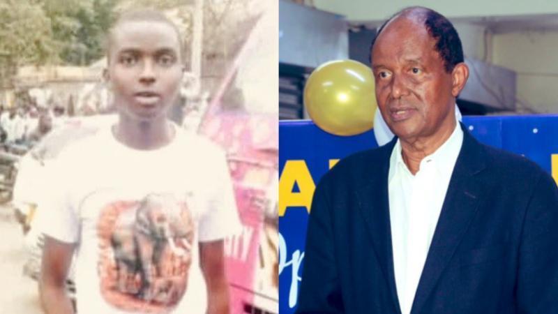 File image of Ibrahim Ramadhan and MP Yusuf Hassan