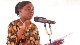 File image of Health Cabinet Secretary Deborah Barasa