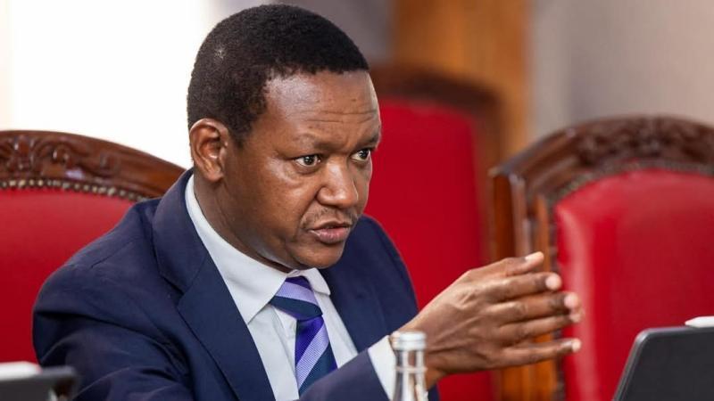 File image of Labour CS Alfred Mutua