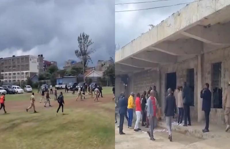 File image of scenes outside PCEA Mwiki