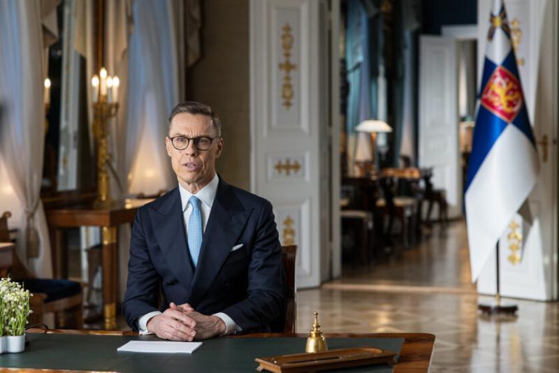 File image of Finland President Alexander Stubb.