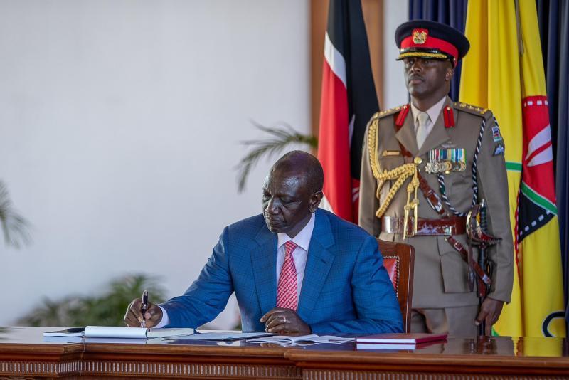 File image of President William Ruto.