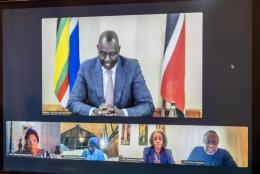 President Ruto chairs a virtual meeting DRC peace facilitators.