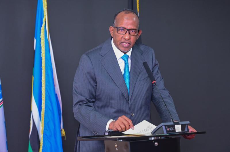 File image of Health CS Aden Duale.