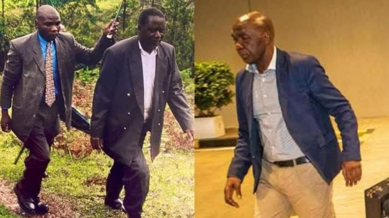 A photo collage of George Oduor