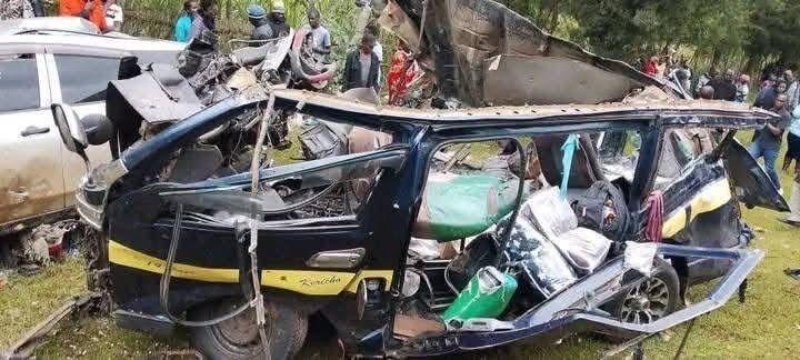 File image of a matatu involved in the accident