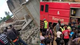 File image of the collapsed building