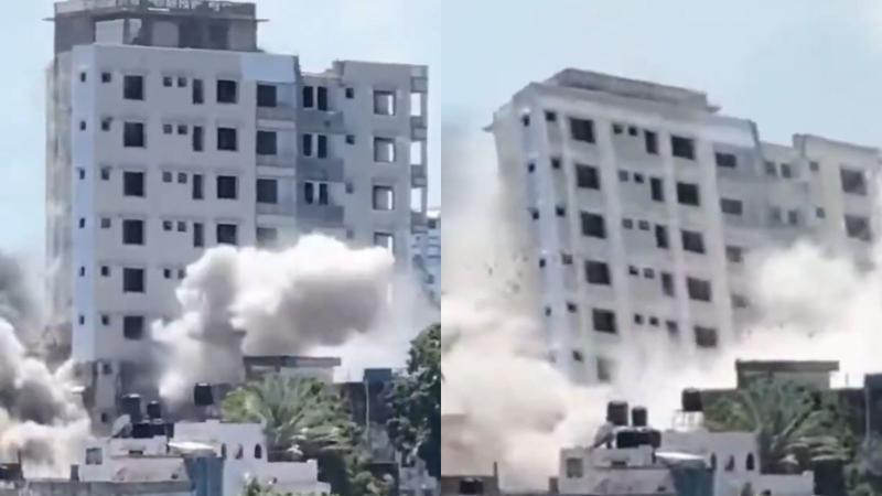 File image of the demolished building