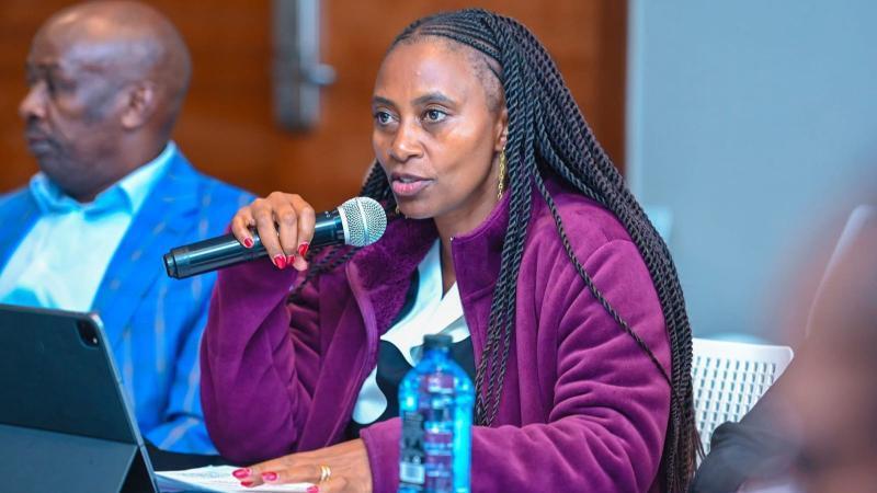 File image of Health PS Mary Muthoni