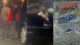 A photo collage of the gunman