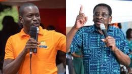 File image of Edwin Sifuna and James Orengo
