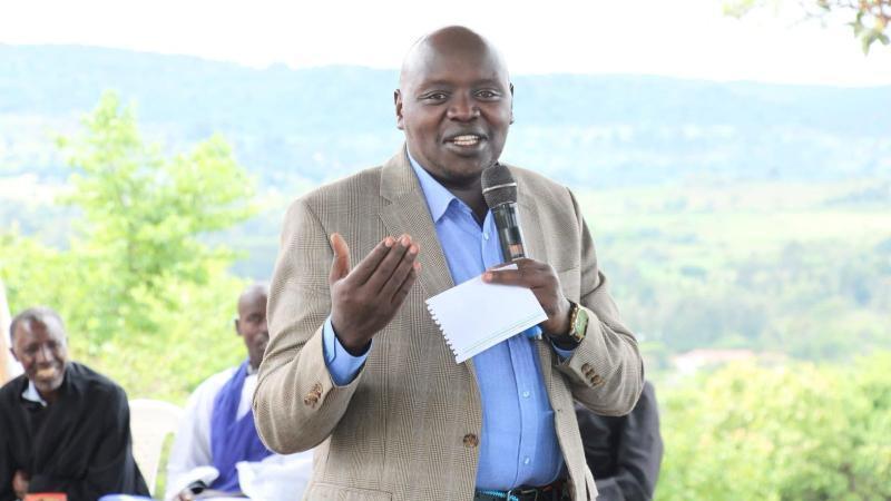 File image of Senator Samson Cherargei