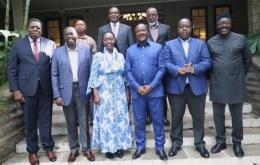 File image of prominent leaders including Eugene Wamalwa, Rigathi Gachagua, Martha Karua, Kalonzo Musyoka, Fred Matiang'i, Mukhisa Kituyi, Mithika Linturi and Justin Muturi